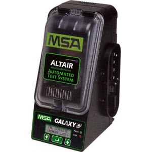 MSA 10089997 ALTAIR 4/4X Galaxy Automated Standalone Smart Test System: Regulator and Cylinder Holder Included