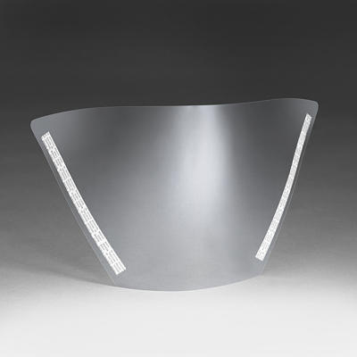 3M 16-0300-99X05 Adflo ClearVisor Mylar Strip-Off Lens Protector Covers: Package of 5 Protective Covers