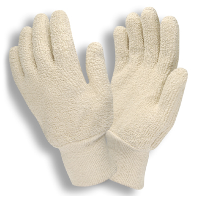 Cordova 3218 18 oz. Loop-Out Terrycloth Gloves: Knit Wrists