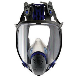 3M FF-401 3M Small Ultimate FF FX-400 Full Face Facepiece With Scotchgard Lens Coating