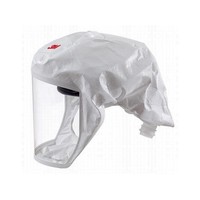 3M S-133L-5 3M Medium/Large White Versaflo S-Series General Purpose Fabric Headcover With Integrated Comfort Suspension