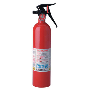 Kidde 466142K 2.5 lbs Fire Extinguisher: Plastic Strap