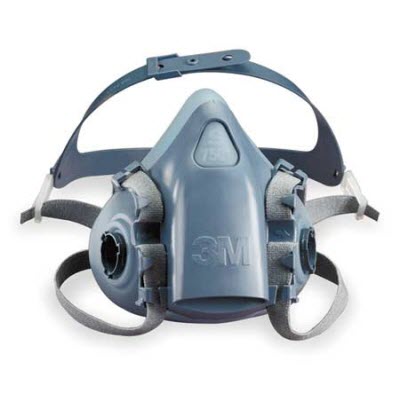 3M 7500 Series 7501 Ultimate Reusable Small Half Mask Respirator