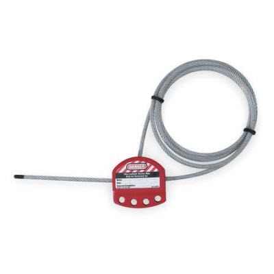Master Lock S806CBL3 3\' Adjustable Lockout Cable
