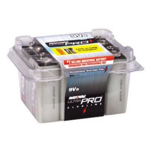 RAYOVAC AL9V-8F UltraPro 9V Alkaline Batteries