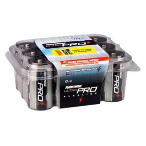 RAYOVAC ALC-12F UltraPro C Alkaline Batteries