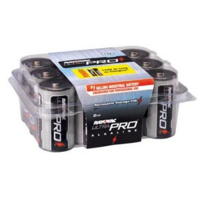 RAYOVAC ALD-12 UltraPro D Alkaline Batteries