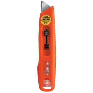 Allway Tools ARK Plastic Self-Retracting Safety Cutter Knife