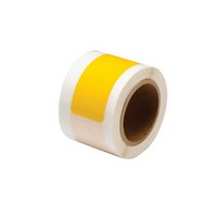 Brady USA 104556 Brady 2\" X 8\" Yellow Polyester ToughStripe Prespaced Floor Dashes (100 Dashes Per Roll)