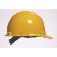 Bullard 51YLP Bullard 5100 Series Yellow Safety Cap With Self-Sizing 4-Point Suspension And Microporite Brow Pad (20 Per Case)