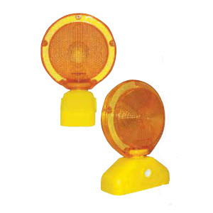 Cortina 03-10-WAYDC Amber LED Sundowner Barricade Light