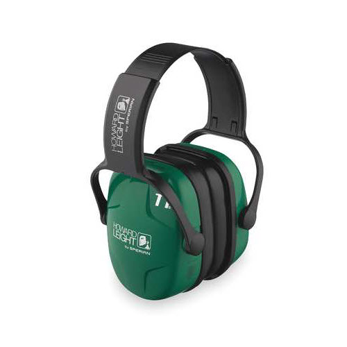 Honeywell 1010928 Howard Leight Thunder T1 Light Green Plastic Headband Noise Blocking Earmuffs
