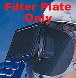 MSA (Mine Safety Appliances Co) 38347 MSA 4 1/2" X 5 1/4" Sightgard Shade 10 Polycarbonate Glass Filter Lens