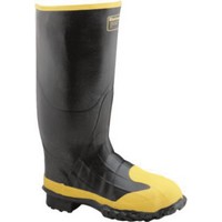 LaCrosse-Rainfair Safety Products 00228260-9 LaCrosse Size 9 Meta 16\" Rubber Safety Toe Met Guard Work Boots With Trac-Lite Slip