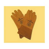 John Tillman & Co 35M Tillman  Medium Gold Deerskin Welding Glove With 4" Cuff