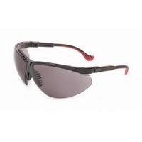 Honeywell S3301 Uvex By Sperian Genesis XC Safety Glasses With Black Frame And Gray Polycarbonate Ultra-dura Anti-Scratch Hard C