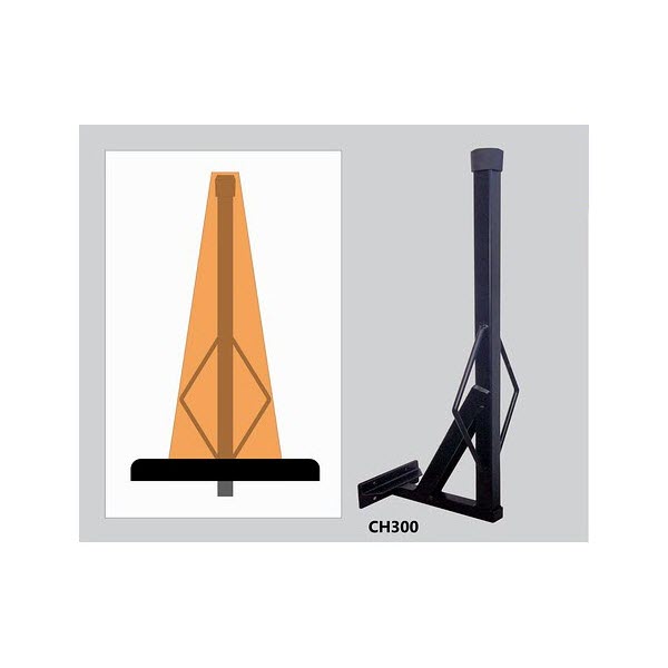 DICKE CH300 36" Only Vehicle Traffic Cone Holder