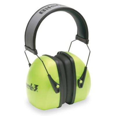 Howard Leight Bilsom 1013941 L3HV Leightning NRR 30 High-Visability Noise-Blocking Earmuffs