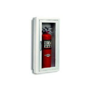 JL Industries 1017F10 Ambassador Series Semi-Recessed Fire Extinguisher Cabinet