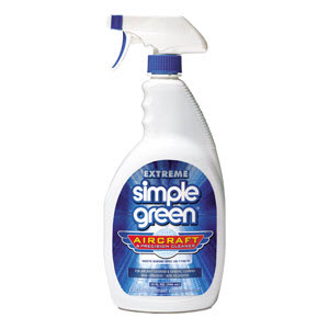 Simple Green 13412 Simple Green Extreme Aircraft Cleaner: 32 oz. Plastic Spray Bottle: Case of 12 Bottles
