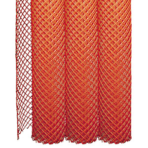 Mutual Industries 14988-45-48 4\' x 50\' Orange Diamond Link Fence