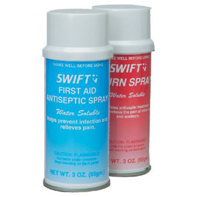 First Aid Burn Gels, First Aid Sprays