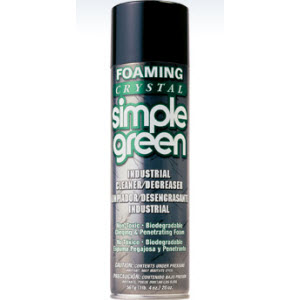 Simple Green 19010 Foaming Crystal Simple Green: 20 oz. Aerosol Can