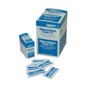 Swift First Aid 233020 Hydrocortisone Ointment Single-Use Foil Packs