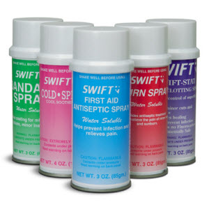 NORTH Swift First Aid 280540 3 oz. Aerosol Blood Clotter Spray