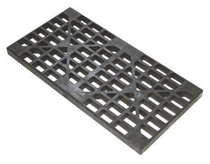 JUSTRITE 28259 2-Drum EcoPolyBlend Replacement Grate
