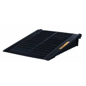 JUSTRITE 28679 EcoPolyBlend 4-Drum Drumshed Companion Ramp