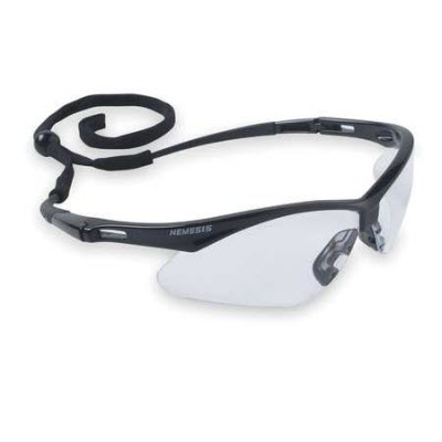 JACKSON Safety V30 Series 25685 Nemesis Safety Glasses: Indoor/Outdoor Lens Black Frame