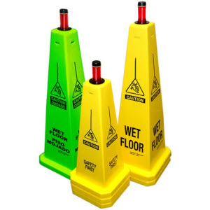 Cortina 03-600-08 36\" Standard Lamba WET FLOOR Cone