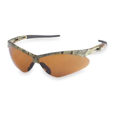 JACKSON Safety 3011375 Nemesis Safety Glasses: Bronze/Copper Lens Camo Frame