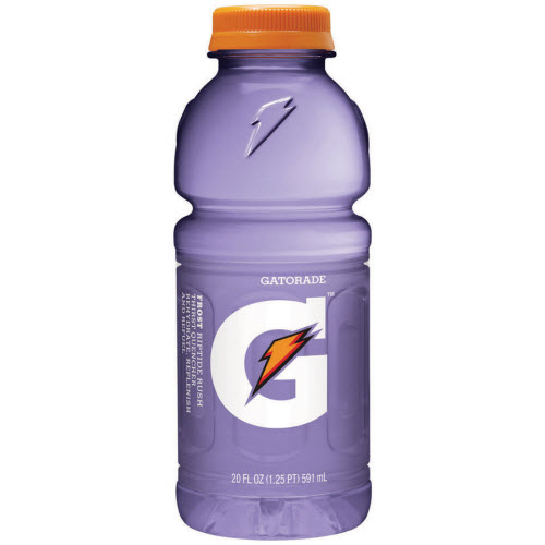 Gatorade 32488 Case of 24 20 oz. Ready-To-Drink Gatorade Riptide Rush Plastic Drink Bottles