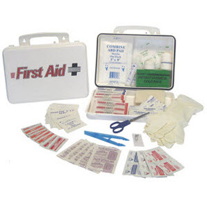 Swift First Aid 34P25EF #25 Econo Plastic Case First Aid Kit