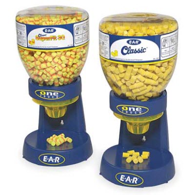 Earplug Dispensers and Refills