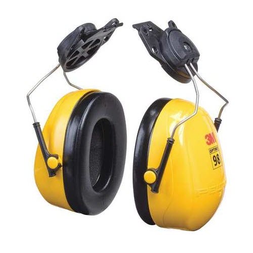 3M H9P3E Peltor Optime 98 Helmet Mount Earmuffs