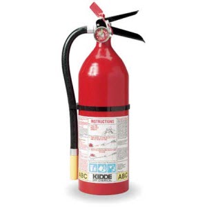 Kidde 46611201K Pro 5 lbs Fire Extinguisher: Wall Mount Hook
