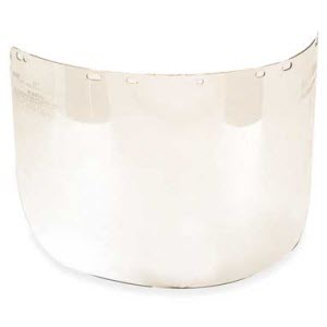 MSA 10115836 V-Gard Visor .04\" Polycarbonate Clear Faceshield Visor