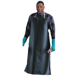 Ansell BN45 Universal Heavy-Duty 12.5 oz Black Neoprene Apron