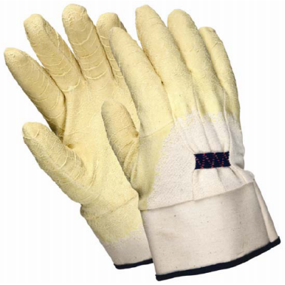 Cordova 5605 Nitty Grip Premium Rubber Dip Crinkle Finish Jersey Lined Gloves: 2 1/2" Safety Cuffs
