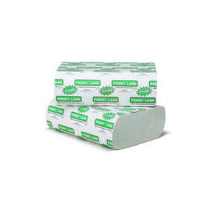 Boardwalk 6200 9\" x 9\" Multi-Fold Paper Towels: 200 Towel Packs: 4000 Towel Case