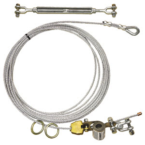 DBI Sala 7602060 Sayfline 60' Cable Horizontal Lifeline System