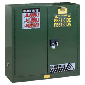 JUSTRITE 893004 30 Gallon Sure-Grip EX Safety Cabinet for Pesticides