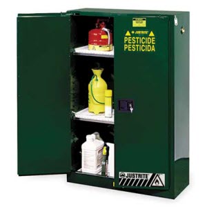 JUSTRITE 896004 60 Gallon Sure-Grip EX Safety Cabinet for Pesticides