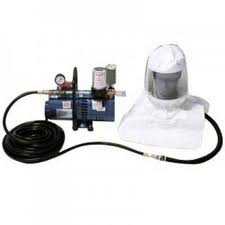 Allegro 9220-01 9200 Series Tyvek Hood Supplied Air Respirator 1-Worker System