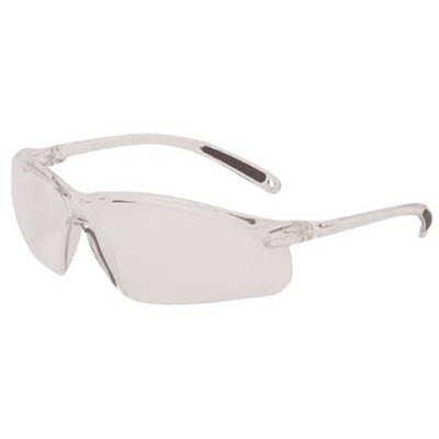 SPERIAN A700 A700 Series Safety Glasses: Clear Lens Wraparound Frame