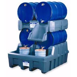 JUSTRITE 28669 EcoPolyBlend Modular Drum Management System Stack Module