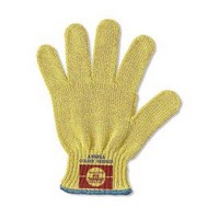 Ansell Edmont 222123 Ansell Size 8 GoldKnit Medium Weight Kevlar String Knit Cut Resistant Gloves